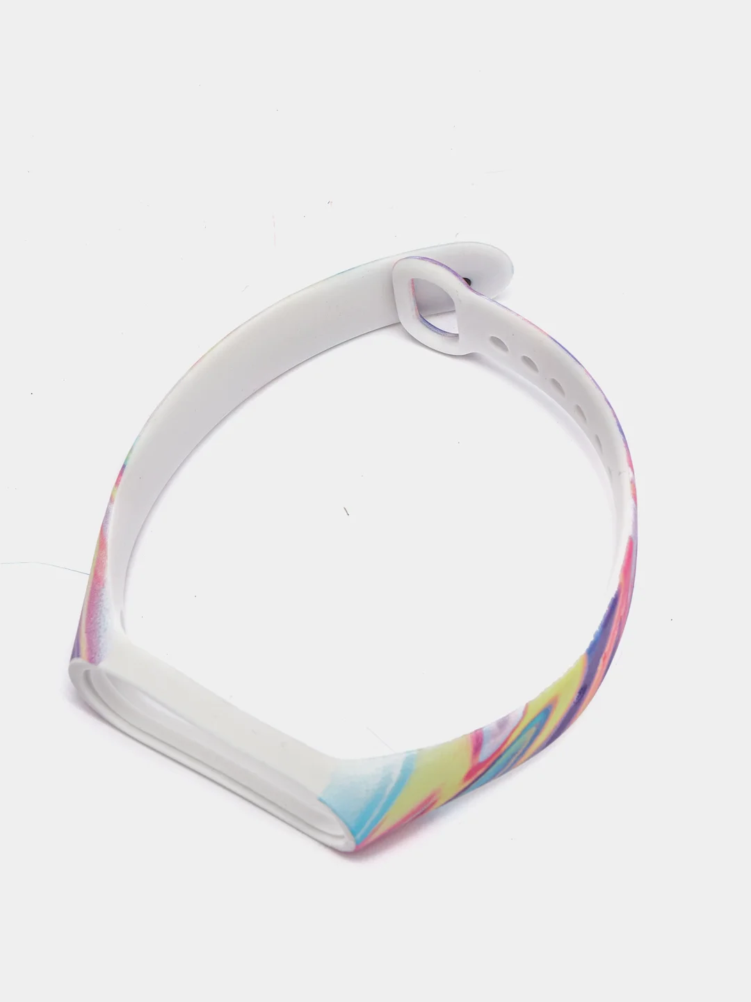 Кораллово-розовый ремешок с рисунком для Xiaomi Mi Band