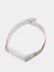 Кораллово-розовый ремешок с рисунком для Xiaomi Mi Band