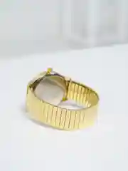Черный часы наручные мужские, золотистые