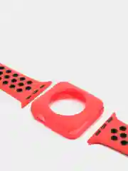 Красный силиконовые ремешки для apple watch 2 в 1. Силиконовые ремешки для умных часов
