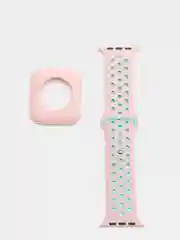 Алый силиконовые ремешки для apple watch 2 в 1. Силиконовые ремешки для умных часов