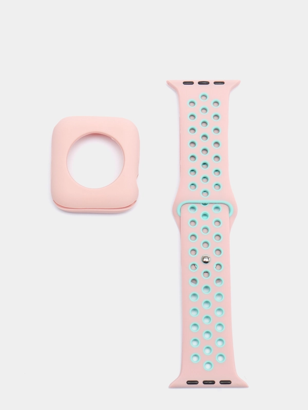 Силиконовые ремешки для apple watch 2 в 1. Силиконовые ремешки для умных часов