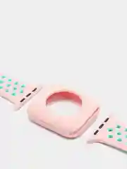 Алый силиконовые ремешки для apple watch 2 в 1. Силиконовые ремешки для умных часов