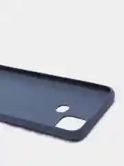Темно-синий чехол Realme C21Y, Realme C25Y Реалми С21У / С25У силиконовый цветной матовый, прозрачный