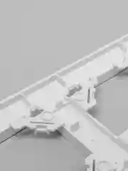 Белый рамка горизонтальная серии Эрна, STEKKER PFR00-9002