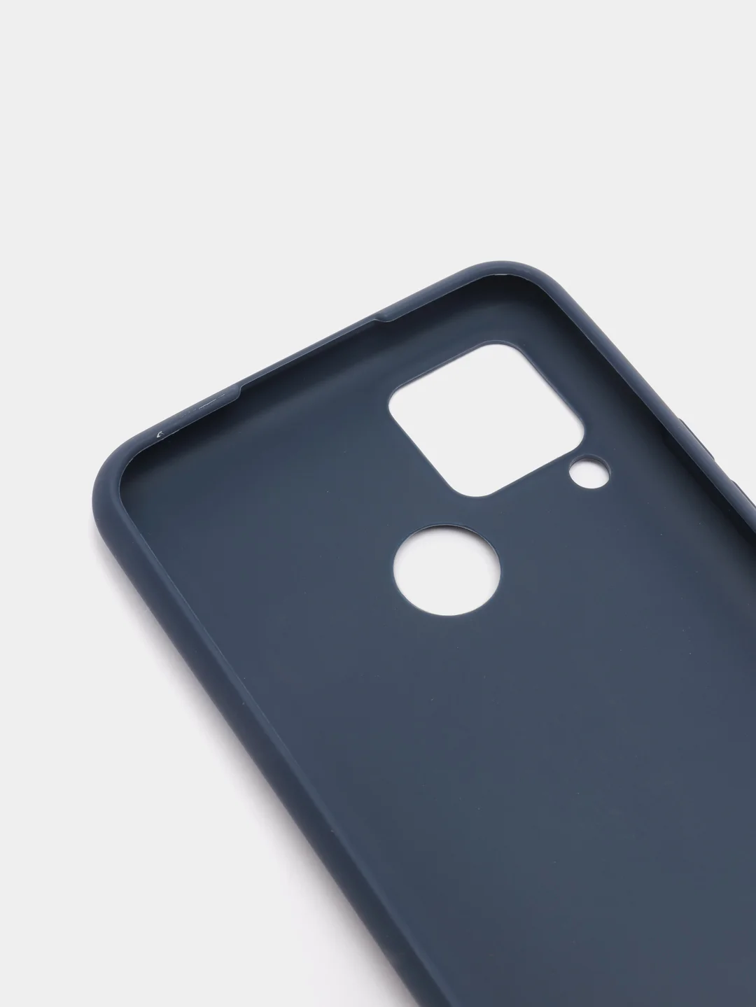 Темно-синий чехол для Realme C15 силиконовый