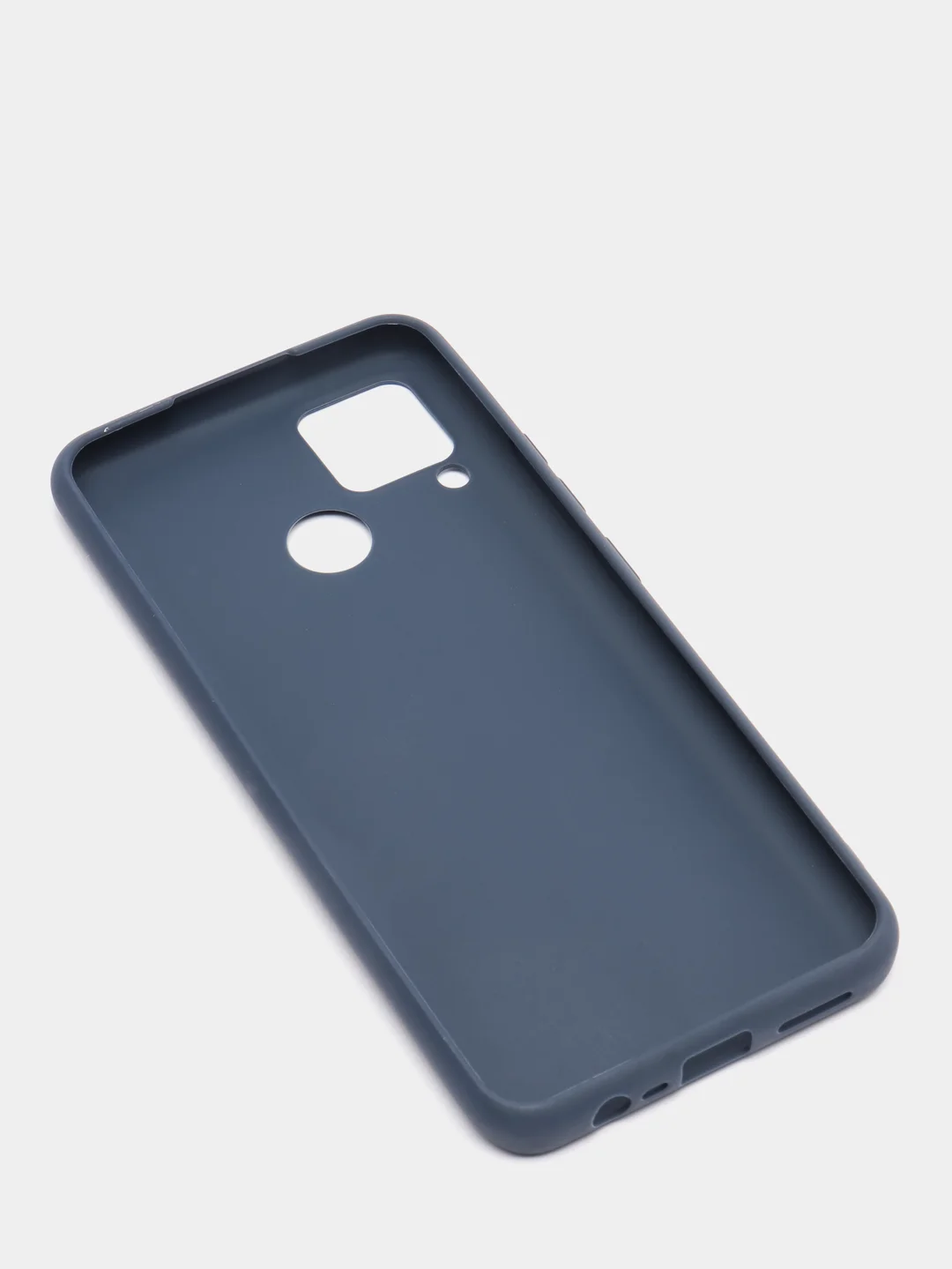 Темно-синий чехол для Realme C15 силиконовый