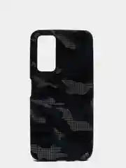Темно-синий чехол Huawei Honor 10X Lite, Хуавей Хонор 10Х Лайт, силиконовый камуфляж