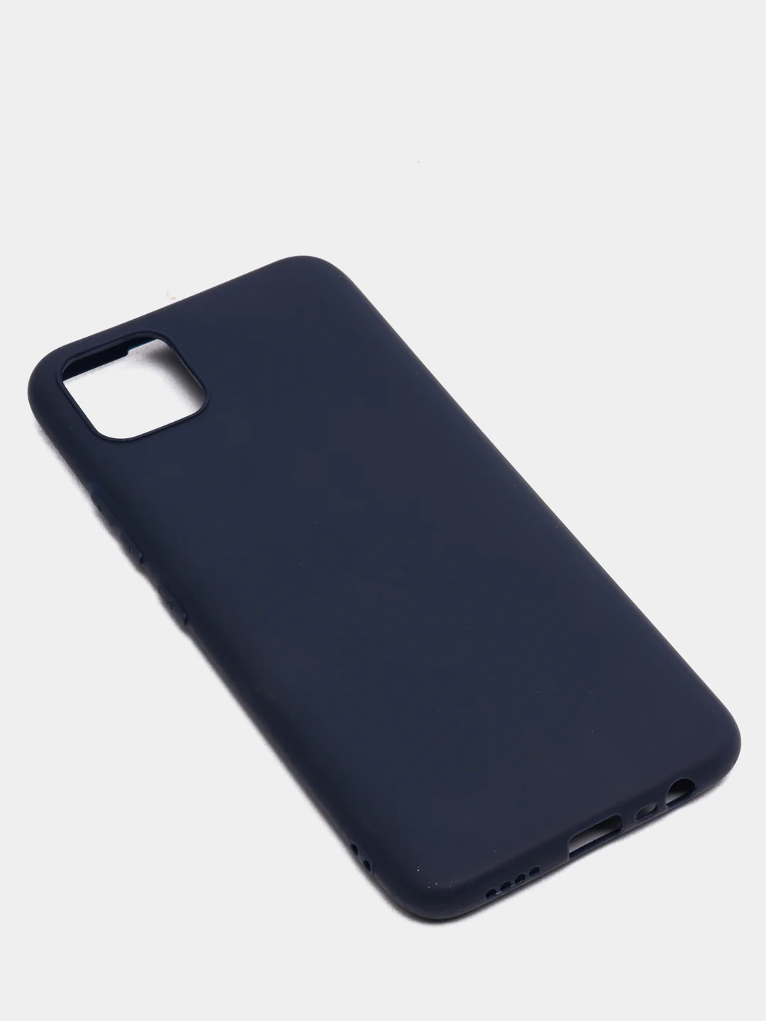 Темно-синий чехол Realme C11 2020 силиконовый