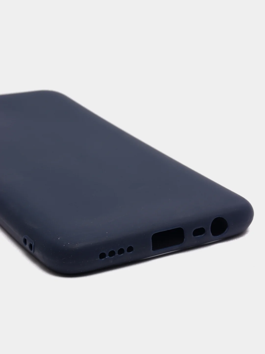 Темно-синий чехол Realme C11 2020 силиконовый