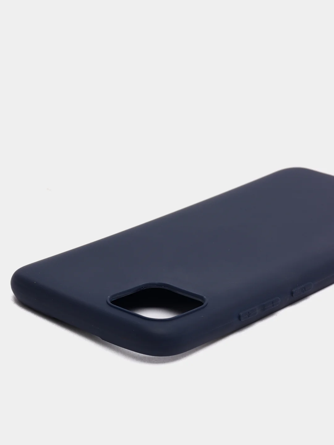 Темно-синий чехол Realme C11 2020 силиконовый