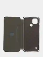 Черный чехол-книжка для Realme C21 / C21Y, C3 / 5 / 6i, C30 / C30S / С31 / С33 / C35