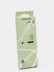 USB Кабель Type-C, 3A, 2м, Borofone BX18, белый