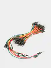 Набор разноцветных макетных перемычек для Arduino, M/M, 65 штук