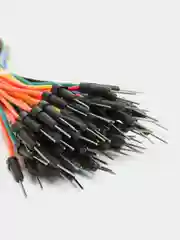 Набор разноцветных макетных перемычек для Arduino, M/M, 65 штук
