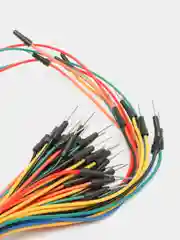Набор разноцветных макетных перемычек для Arduino, M/M, 65 штук