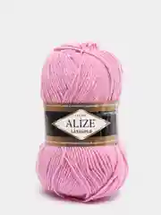 Розовый пряжа Alize Lanagold, 240 м