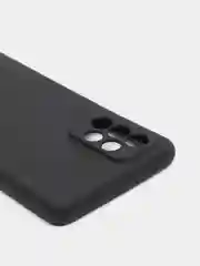Черный чехол Samsung Galaxy A72, Самсунг Галакси А72 черный силиконовый