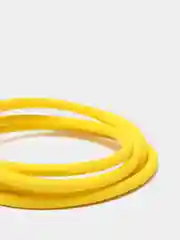 USB Кабель microUSB, 2A, 1м, Hoco X21 Plus желтый