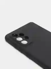 Черный чехол Samsung Galaxy A72, Самсунг Галакси А72 черный силиконовый
