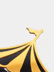 Черный топпер для торта