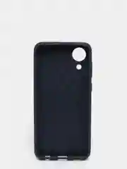 Темно-синий чехол для Samsung A03 Core с тиснением под кожу