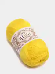 Желтый пряжа Alize "Forever", микрофибра, 50 г, 300 м