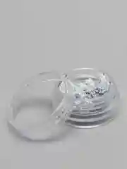 Фольга для маникюра жатая в баночке