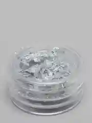 Фольга для маникюра жатая в баночке