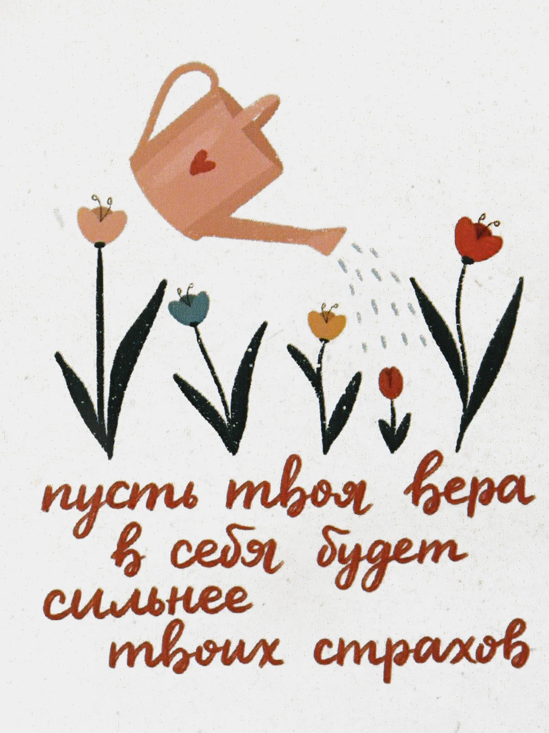 Кораллово-розовый мини-открытки A7 (74*105mm)