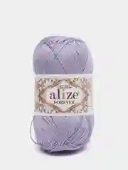 Сиреневый пряжа Alize "Forever", микрофибра, 50 г, 300 м
