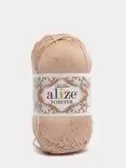 Бежевый пряжа Alize "Forever", микрофибра, 50 г, 300 м