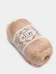 Бежевый пряжа Alize "Forever", микрофибра, 50 г, 300 м