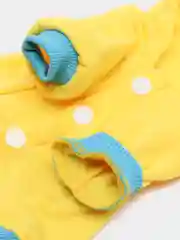 Желтый комбинезон с капюшоном для собак и кошек