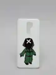 Зеленый чехол Xiaomi Redmi 9, Сяоми Редми 9 с рисунком Игра в кальмара