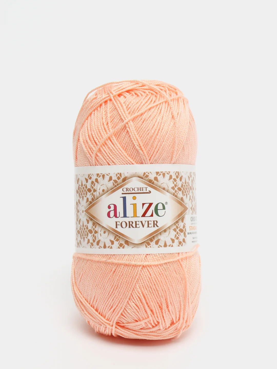 Пудровый пряжа Alize "Forever", микрофибра, 50 г, 300 м