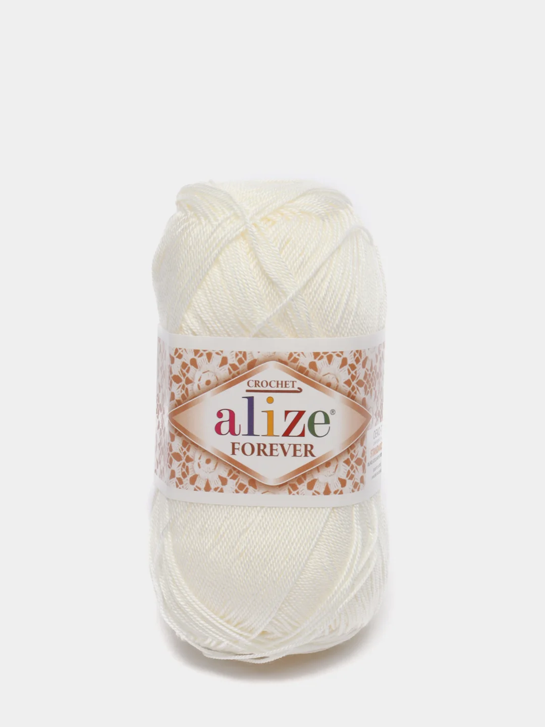 Молочный пряжа Alize "Forever", микрофибра, 50 г, 300 м