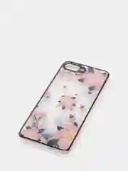 Розовый чехол Huawei Honor 10, Хуавей Хонор 10 прозрачный с рисунком