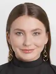 Золотой серьги-подвески