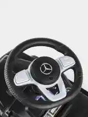 Каталка детская MERCEDES ДЖИП, кожаное сиденье, звук