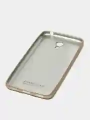 Золотой чехол-накладка Meizu 6, силикон матовый