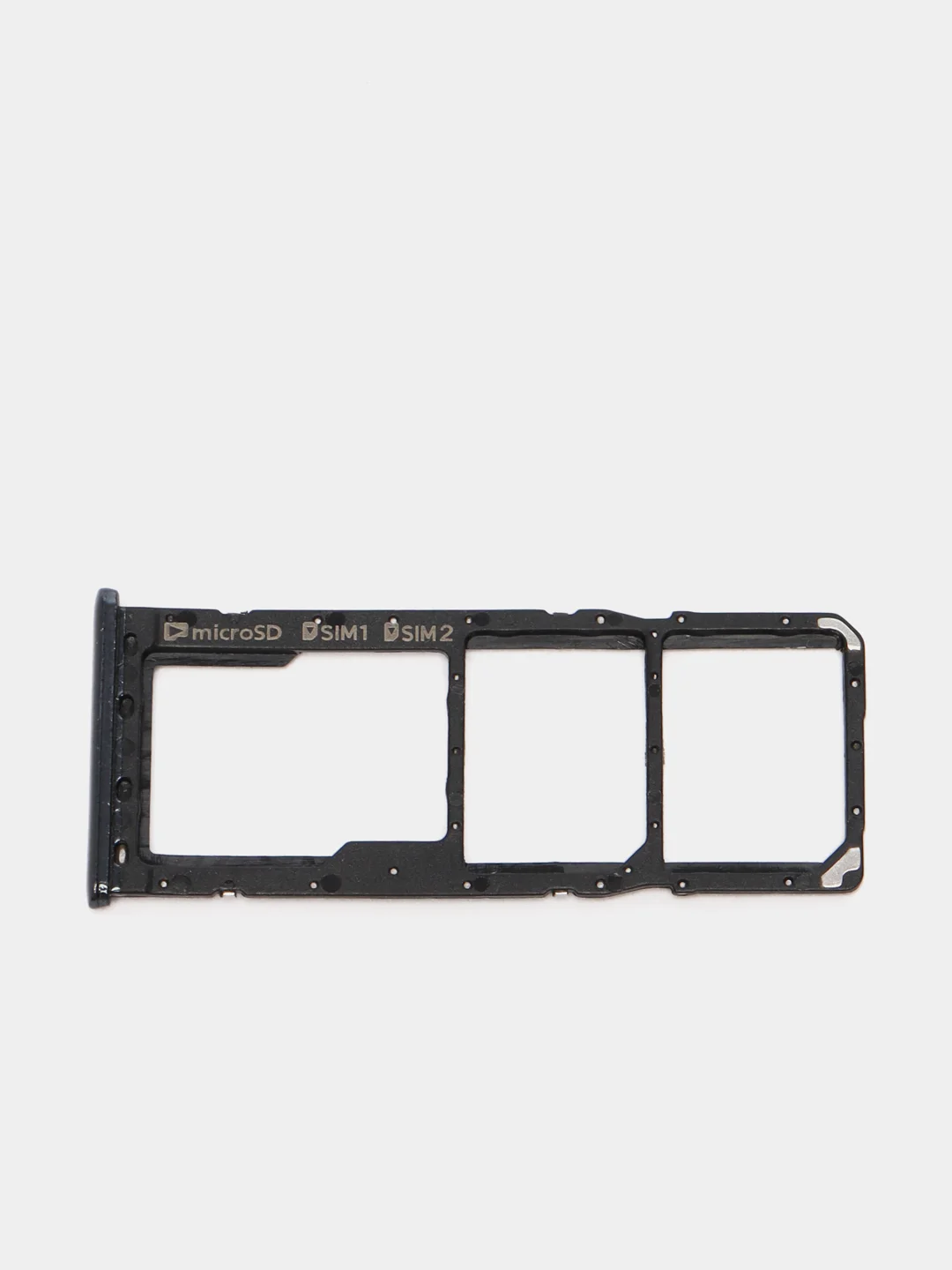 Черный контейнер SIM / Держатель сим карты / Сим лоток / для Samsung A7 2018 / a750f