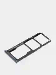 Черный контейнер SIM / Держатель сим карты / Сим лоток / для Samsung A7 2018 / a750f