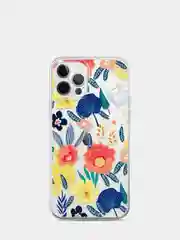 Красный чехол "Цветы" для iPhone 11, 12/12Pro, 7/8