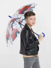 Прозрачный зонт детский "Герои Marvel"
