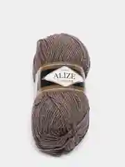 Коричневый пряжа Alize Lanagold, 240 м