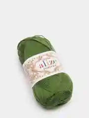 Зеленый пряжа Alize "Forever", микрофибра, 50 г, 300 м
