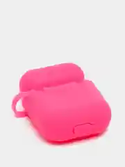 Фуксия чехол для наушников Apple AirPods 1, 2, TWS i9s, i10, i12, i13, i14, i15, i100