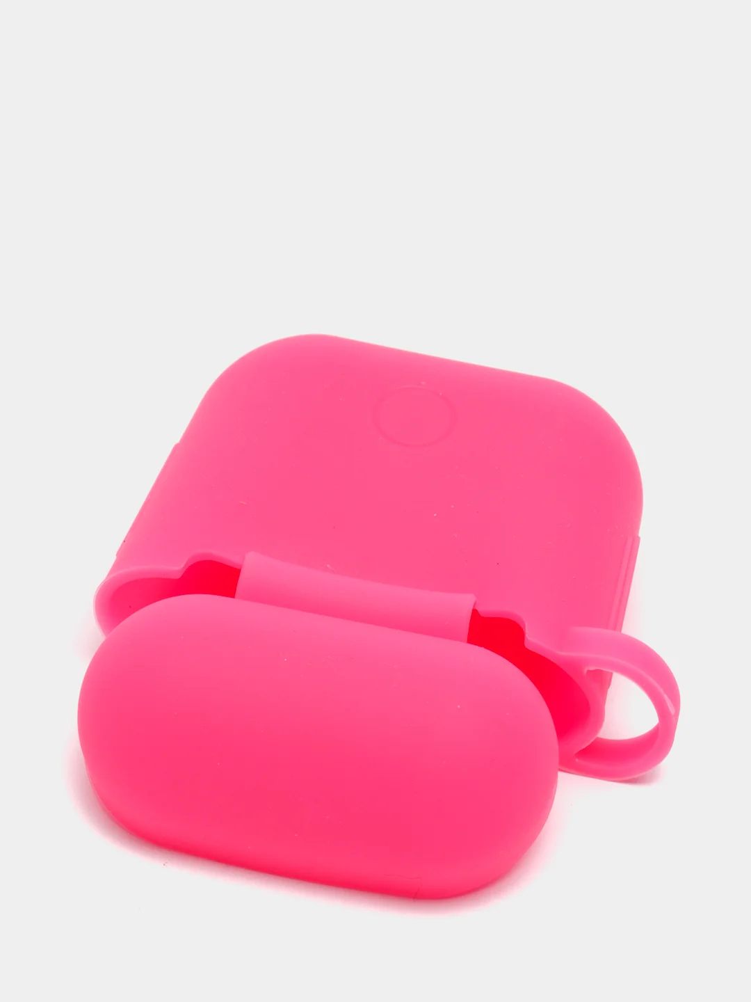 Фуксия чехол для наушников Apple AirPods 1, 2, TWS i9s, i10, i12, i13, i14, i15, i100