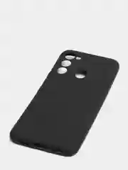 Черный накладка силиконовая матовая для TECNO Spark 8C, 8P, Go 2022, Spark 7, Pova 2, Pop 5 lite